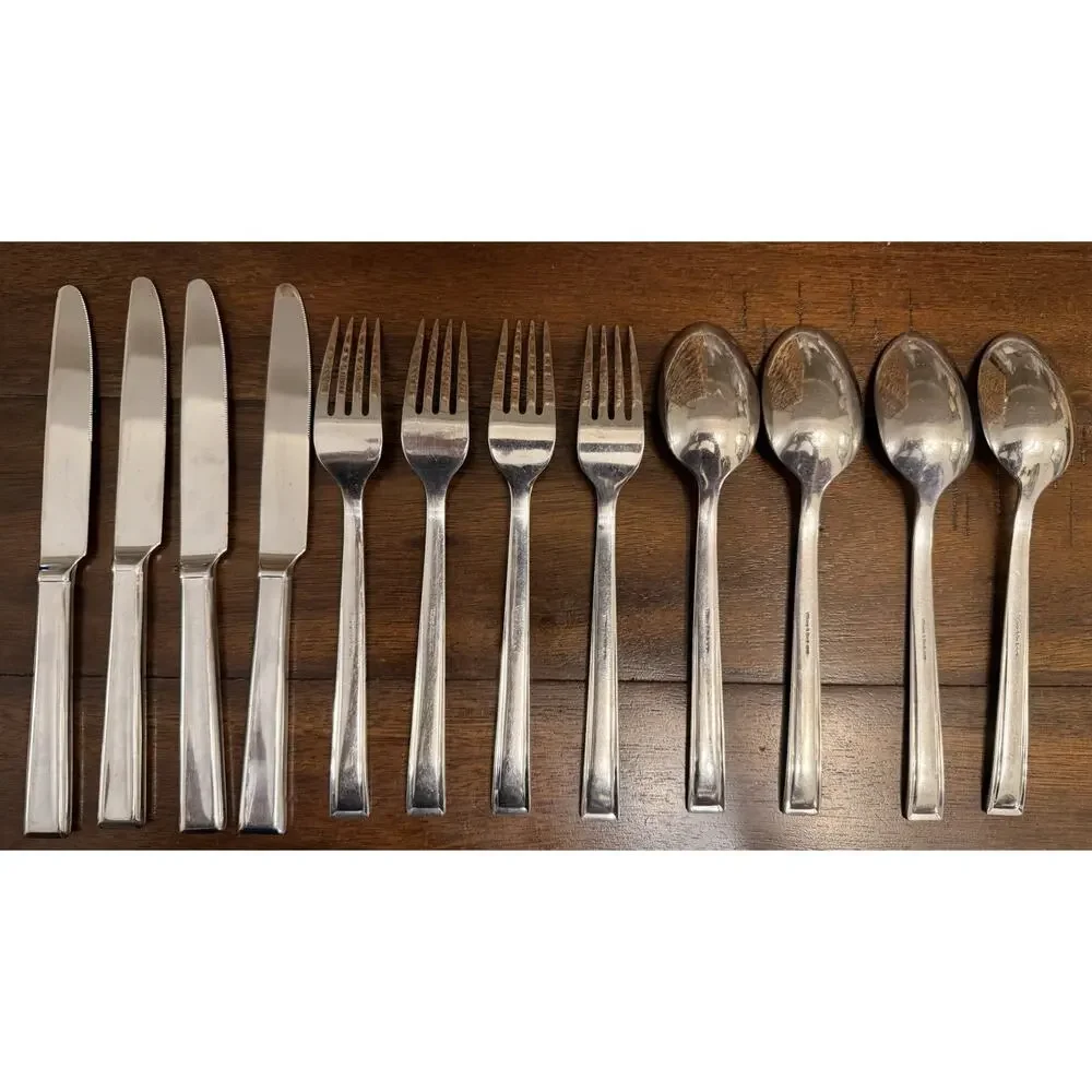 Villeroy Boch VICTOR Knives Forks Spoons Solid (Set of 12) Stainless Vietnam 9